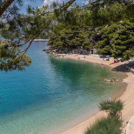 Apartments By The Sea Brela, Makarska - 18356 Bagian luar foto